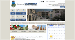Desktop Screenshot of comune.sedrina.bg.it